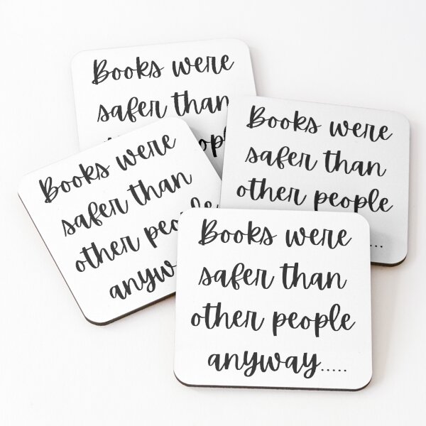 Item preview, Safe Pages: Books Safer Than People designed and sold by OlivedesignsIN.