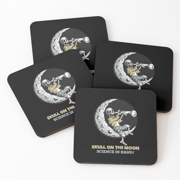 Item preview, Skull On The Moon Science In hand! designed and sold by Masud-Haq.