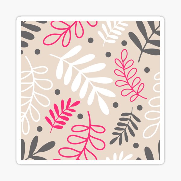 Item preview, Botanical Leaves Foliage Nature pattern designed and sold by Nicola-Rowe.