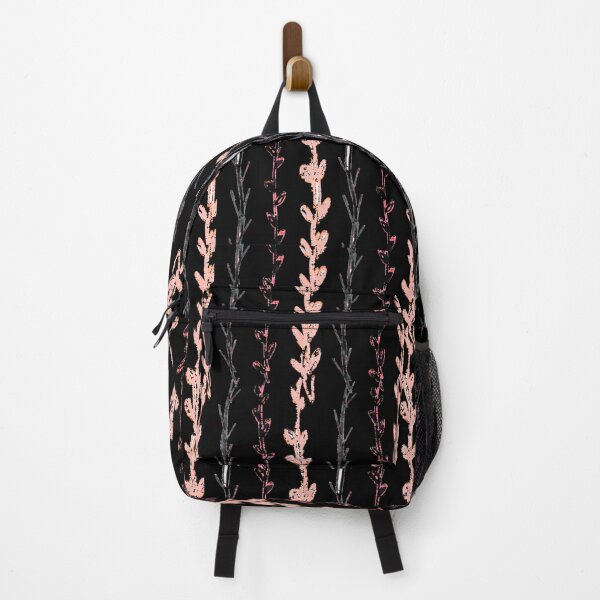 Item preview, Watercolor Vines and Creepers in Pink on Black designed and sold by ara-designs.