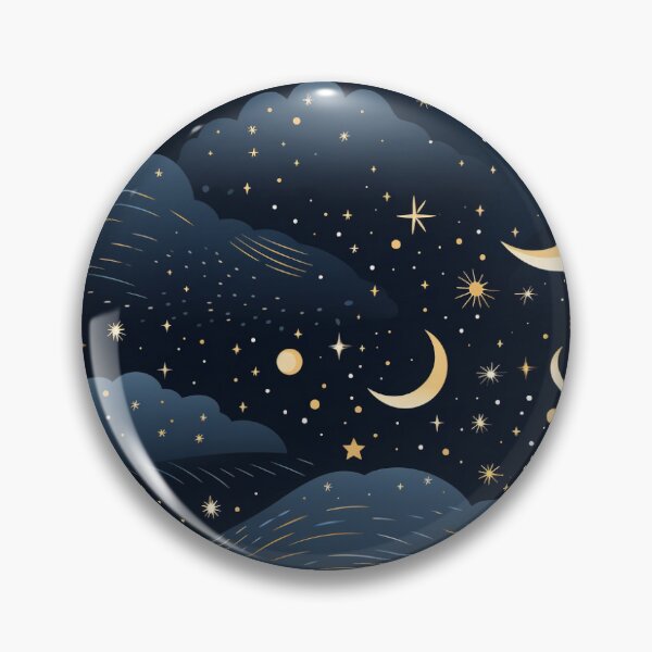 Item preview, Moon space Pattern designed and sold by Logic72.