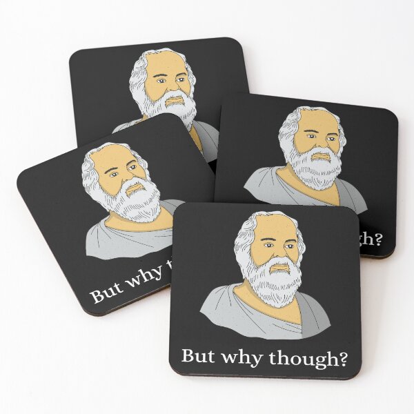 Item preview, But Why Though? - Philosophy, Leadership, and Intellectual Quotes designed and sold by ethanzakicab.