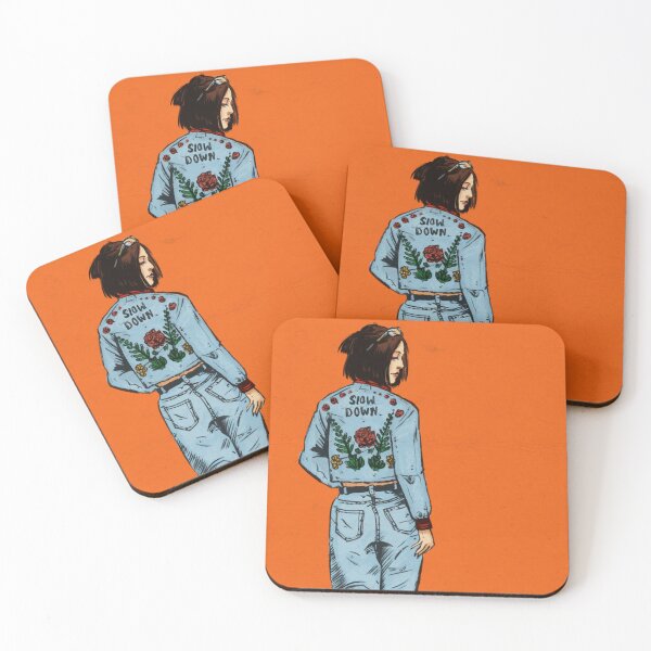 Item preview, Slow Down | Vintage Cool Girl Art designed and sold by ASavvyTouch.