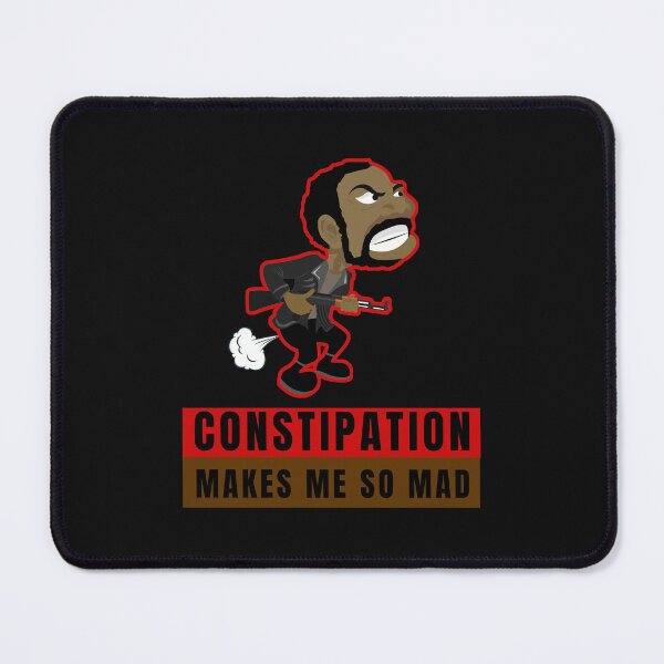 Item preview, Constipation Makes Me so Mad Funny T-Shirt Design designed and sold by FuddalanDesigns.