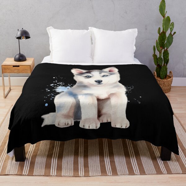 Item preview, Watercolor Siberian Husky Puppy designed and sold by Amazing-Kortez.
