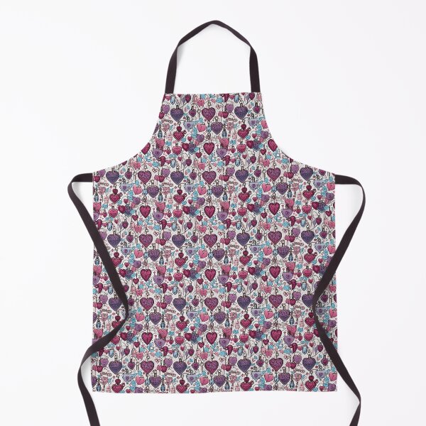Item preview, Locked heart abstract pattern designed and sold by Digital Dreamtales.