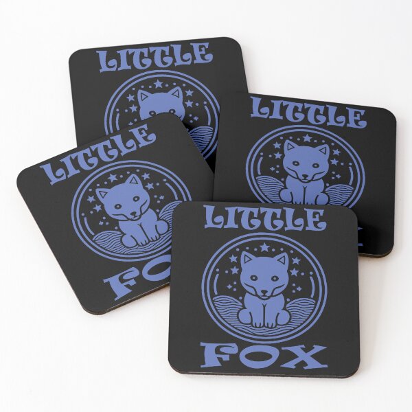 Item preview, Little Cute Fox Baby - Blue 1 designed and sold by Soulemotion.