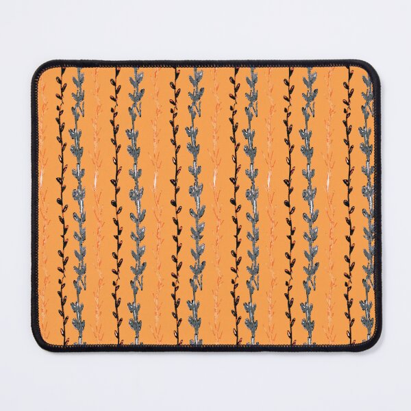 Item preview, Watercolor Vines and Creepers in Red on Orange designed and sold by ara-designs.