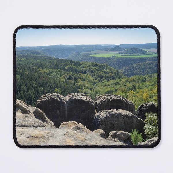 Item preview, Breite Kluft Viewpoint, Elbe Sandstone Mountains 2 designed and sold by Heidemüllerin.