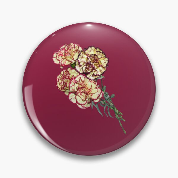Item preview, Colorful Carnations Vector Art Cut Out designed and sold by taiche.
