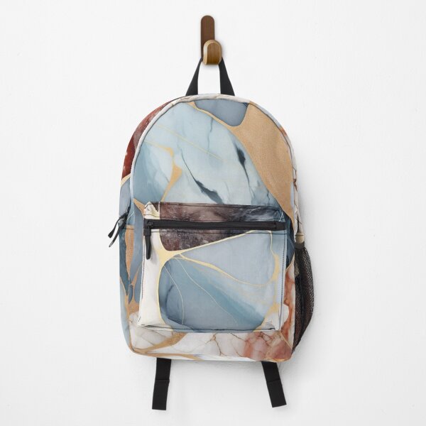 Item preview, Multicolor natural marble pattern designed and sold by SmileshareShop.