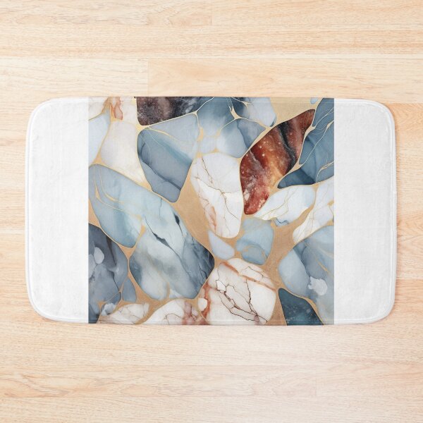 Item preview, Multicolor natural marble pattern designed and sold by SmileshareShop.