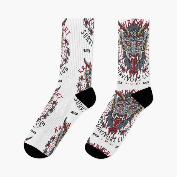 Item preview, Krampus Survivors Club - Creepy Tattoo Style - Christmas Holiday Design designed and sold by Nemons.