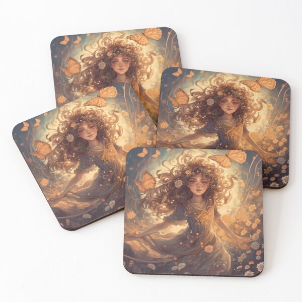 Item preview, Golden butterflies designed and sold by GabrielMadrasse.