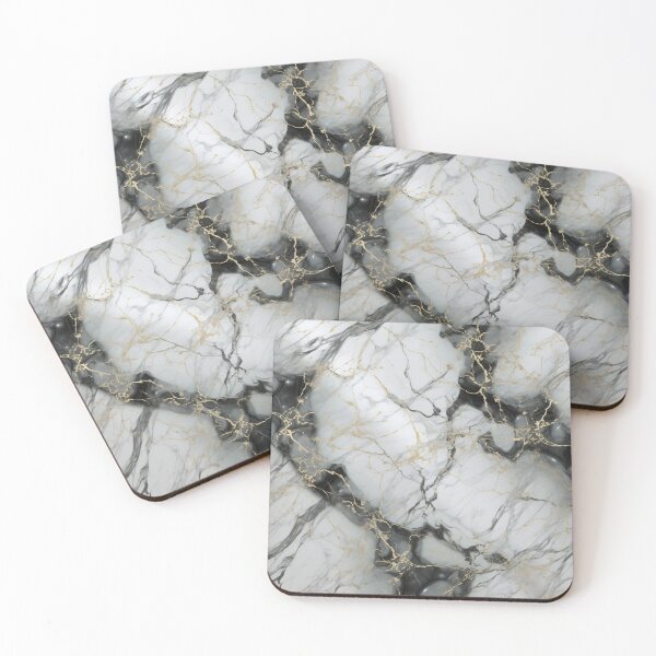 Item preview, Natural marble with golden pattern designed and sold by SmileshareShop.
