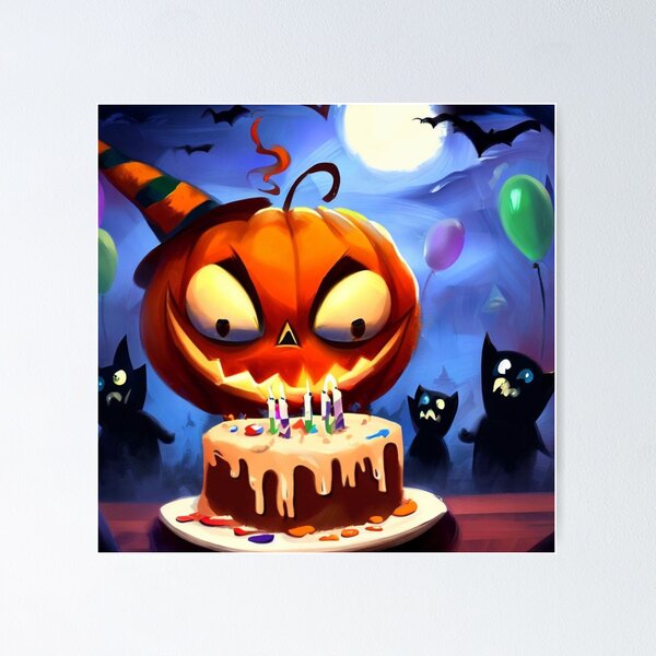 Item preview, Halloween - Birthday 3 designed and sold by CrankyOldDude.