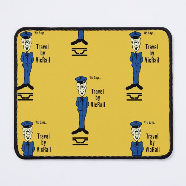 Item preview, Vic Says Travel by VicRail designed and sold by Green-over-red.