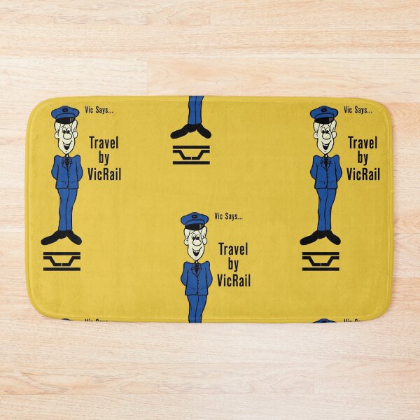 Item preview, Vic Says Travel by VicRail designed and sold by Green-over-red.