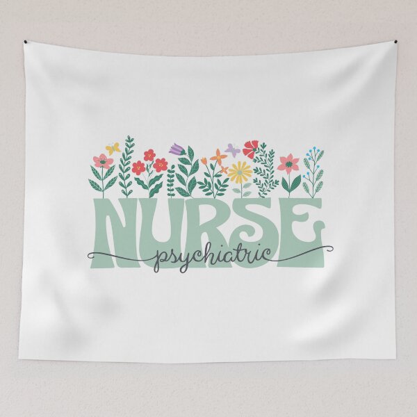 Item preview, Nurse Psychiatric designed and sold by ArtByKattie.
