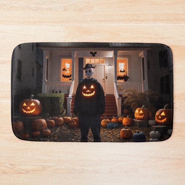 Item preview, Pumpkin Scarecrow Halloween Haunted Mansion designed and sold by Allomensiaa.