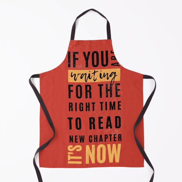 Item preview, Chapter Awaits The Bookish Timekeeper Right time to read new chapter in your favorite book. designed and sold by OlivedesignsIN.