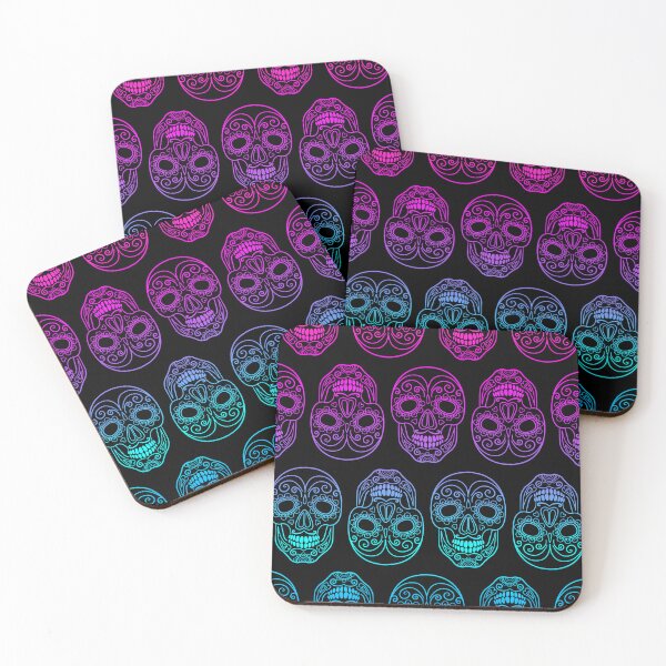 Item preview, Eternal Embrace: Ethereal Patterns on a Skull Face designed and sold by Indianrocks.