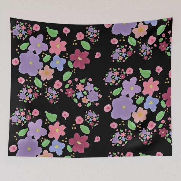 Item preview, Field of Pastel Flowers - Pattern designed and sold by jolabrese.