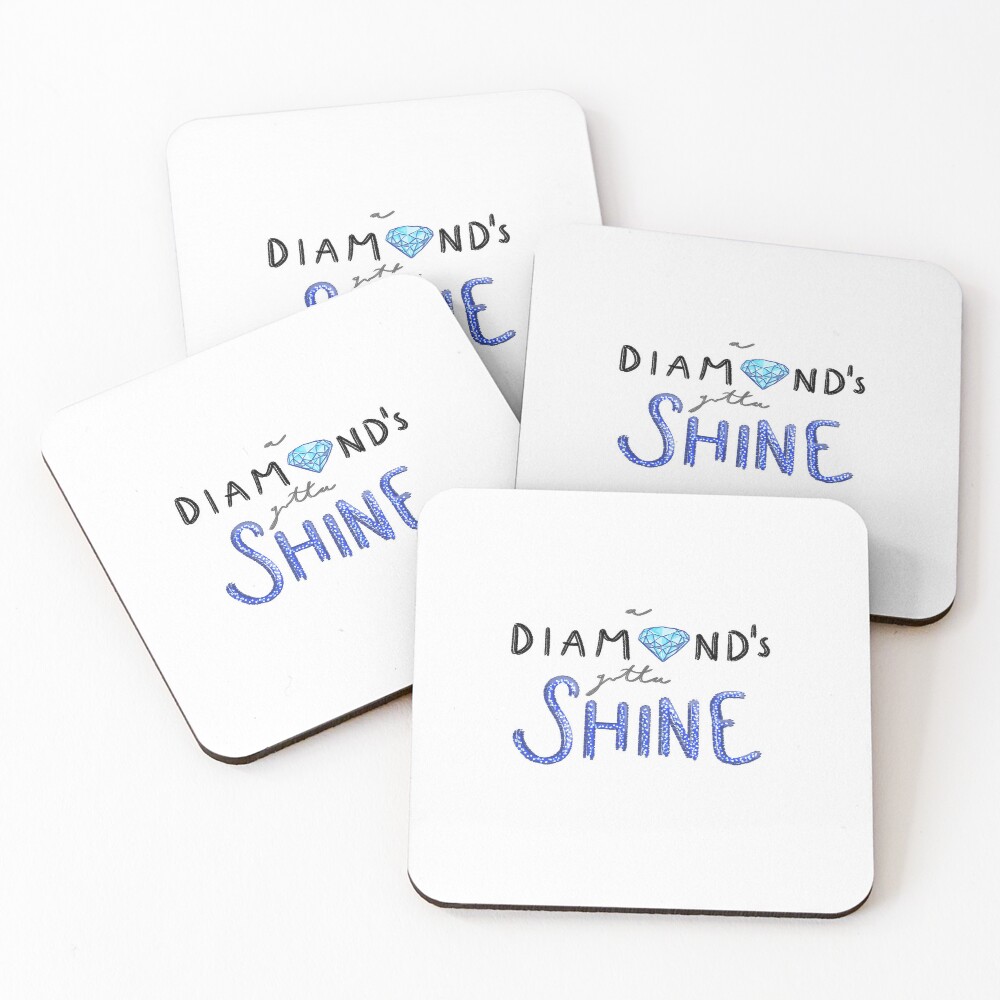 Diamonds Gotta Shine- Taylor Swift Lyrics Stickers/Magnet: Glossy Viny –  Jeannine's Gifts RVC