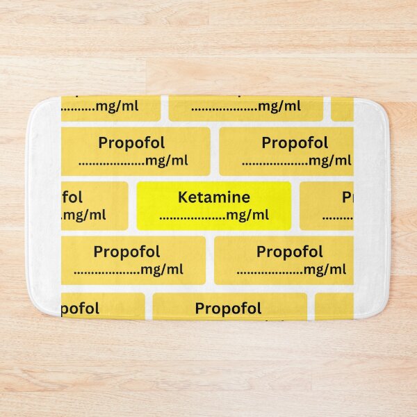 Item preview, Anaesthesia Label Propofol for Anesthesiologist designed and sold by The Remi Reserve.