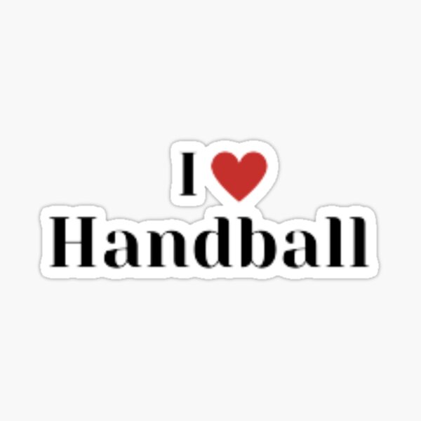 Item preview, I love Handball designed and sold by sofs-52.