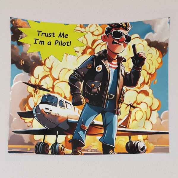 Item preview, Trust Me I'm a Pilot!  designed and sold by pr-photography.