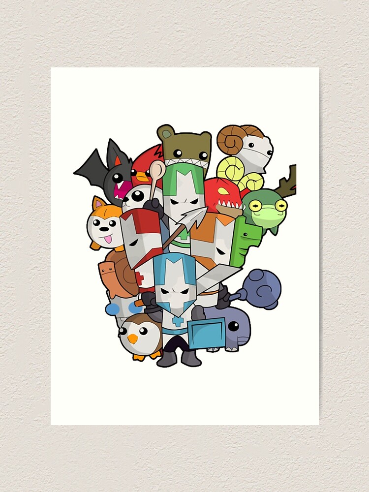 Castle Crasher Game Of The Year Art Board Print for Sale by brocissialahan