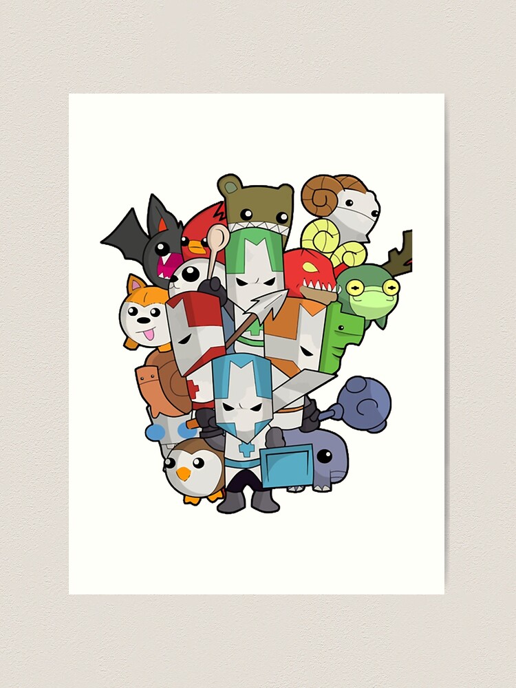 Castle Crasher Game Of The Year Art Print for Sale by EarleneSchulte
