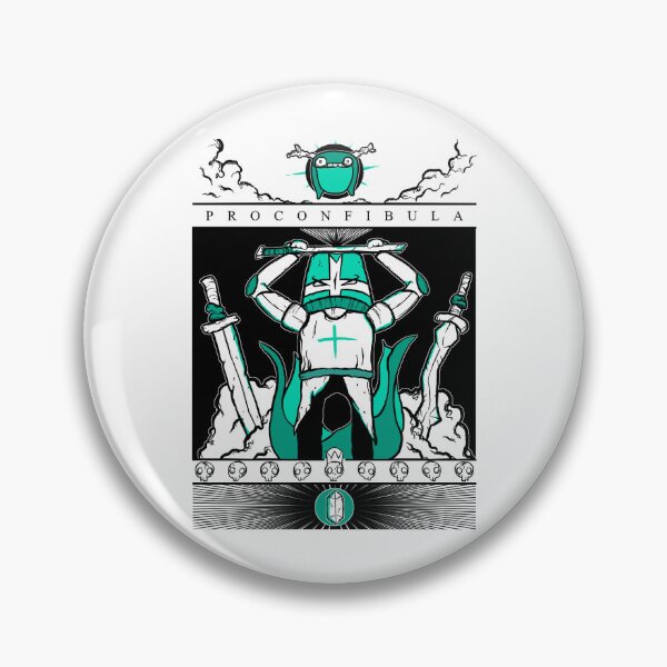 Item preview, Castle Crashers - Heraldry of the Green Knight designed and sold by EarleneSchulte.
