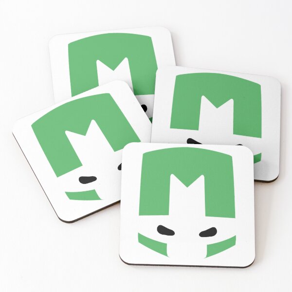 Item preview, Castle Crashers Minimal Green Knight designed and sold by EarleneSchulte.