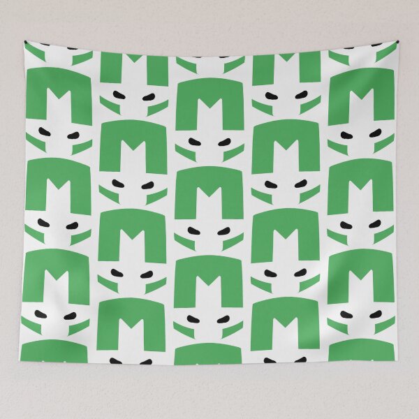 Item preview, Castle Crashers Minimal Green Knight designed and sold by EarleneSchulte.
