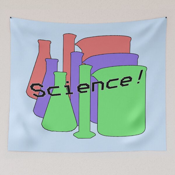 Item preview, Science Vector Beaker and Measuring Cylinder Design designed and sold by CloutStyle.