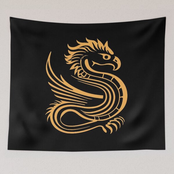 Item preview, Eagle Dragon Logo Emblem designed and sold by WallAndAll.