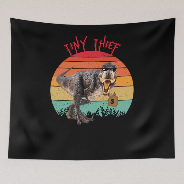 Item preview, Dinosaur Thief Tiny -  T-Rex - The Bodacious Period  	 designed and sold by xtcghsyrpx48.
