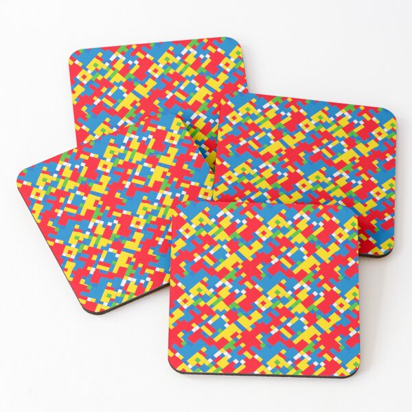 Item preview, Colorful Diamond Mosaic Pattern designed and sold by kaliburrito.