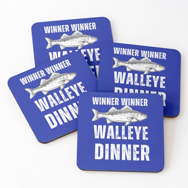 Item preview, Winner Winner Walleye Dinner designed and sold by ANNINOART ⭐⭐⭐⭐⭐.