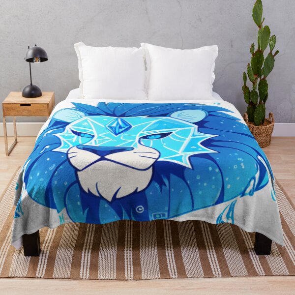 Item preview, Freeze and Cold Lion Face - Arctic Wildlife Art designed and sold by BubbleSpy.