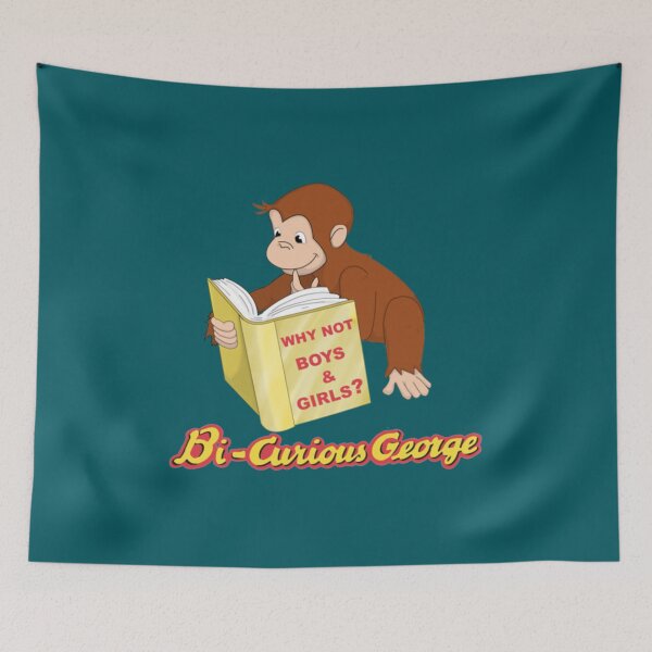 Item preview, Bi Curious George   designed and sold by MorrisWaelchi.