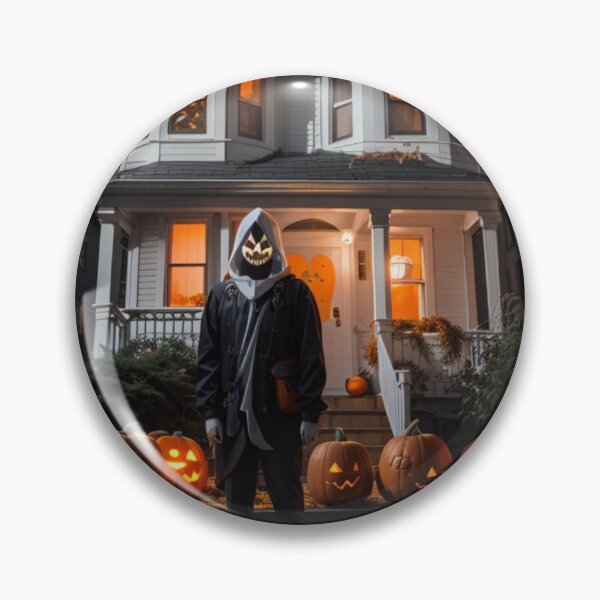 Item preview, Pumpkin Scarecrow Haunted Mansion Halloween Night designed and sold by Allomensiaa.