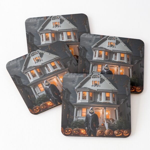 Item preview, Pumpkin Scarecrow Haunted Mansion Halloween Night designed and sold by Allomensiaa.
