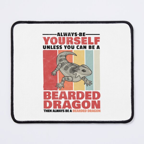 Item preview, Bearded dragon always be yourself lizard humor designed and sold by VidElement.
