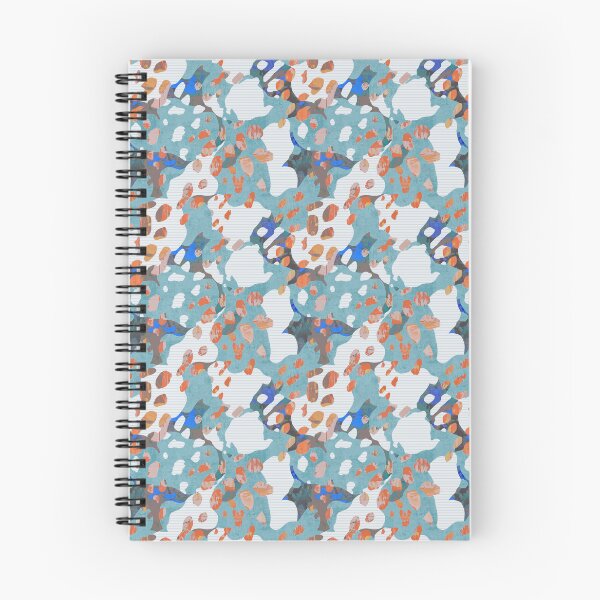 Item preview, Animalier meets stripes blue designed and sold by Alessandro Remo Mazzoni Remotextiles.