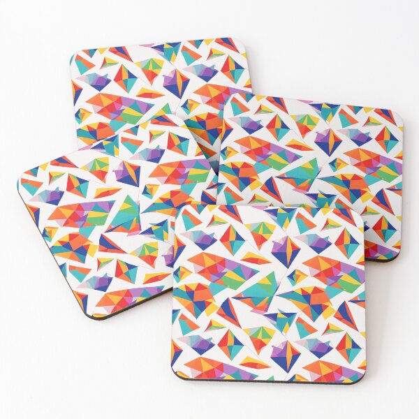 Item preview, Vibrant Abstract Geometric Diamond Pattern designed and sold by kaliburrito.