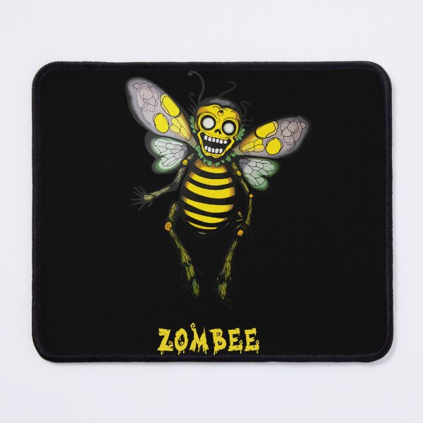 Item preview, Zombee Halloween Funny Zombie and Bee Pun designed and sold by PiggyBoxer.