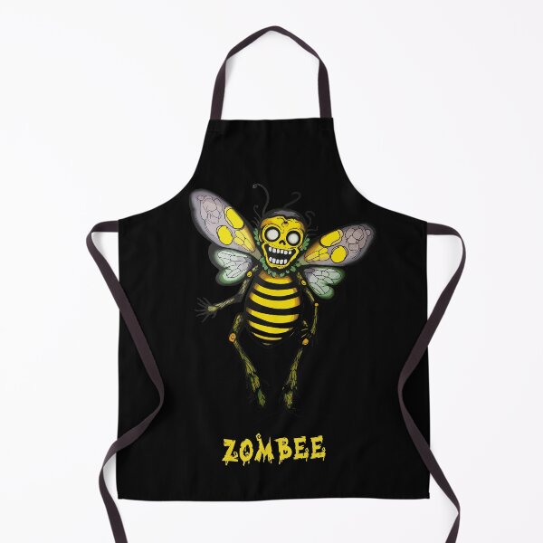 Item preview, Zombee Halloween Funny Zombie and Bee Pun designed and sold by PiggyBoxer.